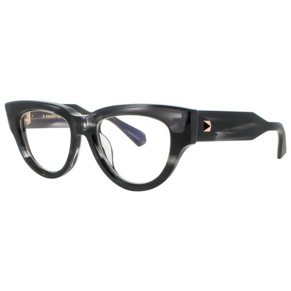 NEW VALENTINO EYEGLASSES ESSENTIAL-III  VLX-125A CAT EYE WOMEN BLACK EYEWEAR - Picture 3 of 4